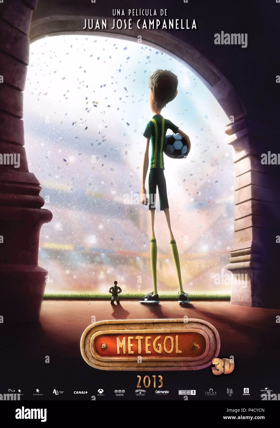 ¿Cómo se llama la película Metegol en inglés?