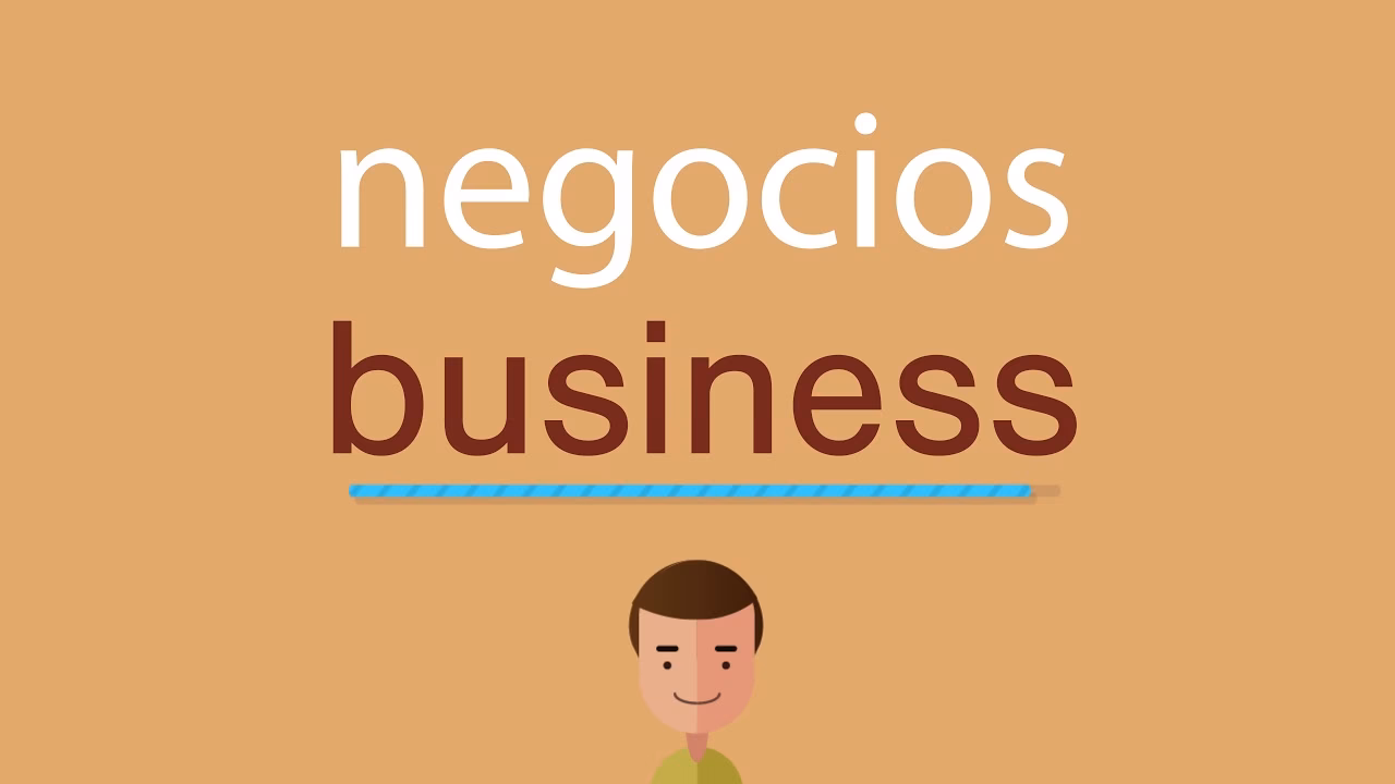 ¿Cómo escribo negocios en inglés?