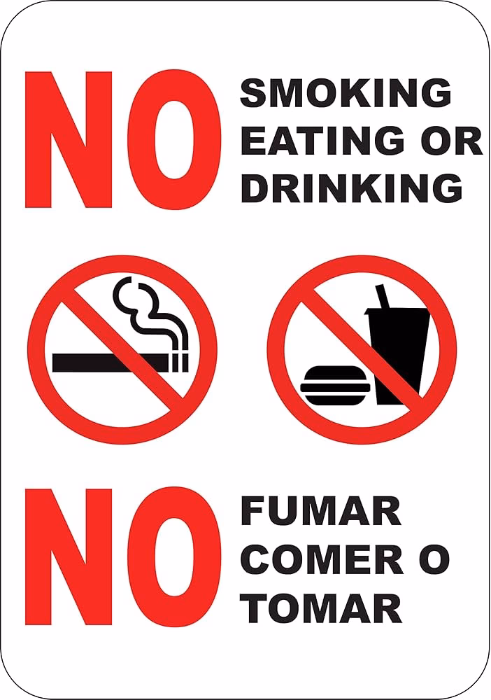 ¿Cómo se dice no fumar?