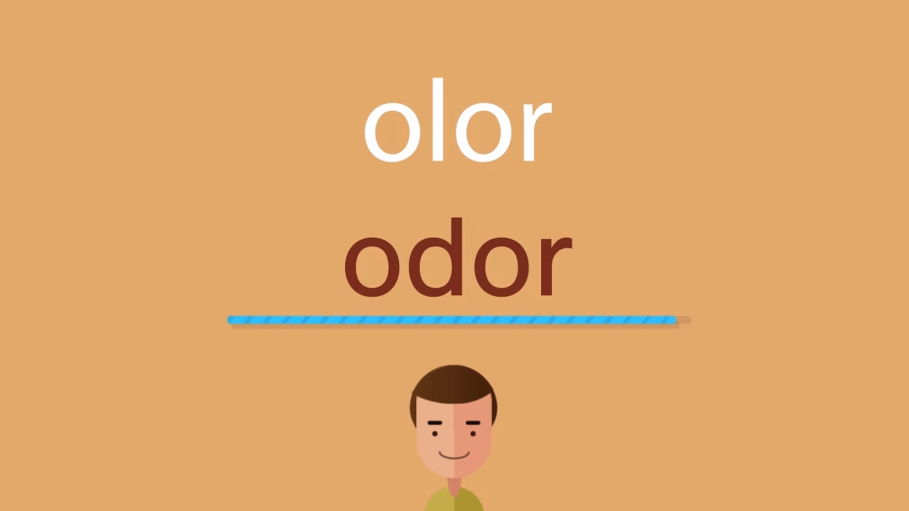 ¿Cómo se dice olor?