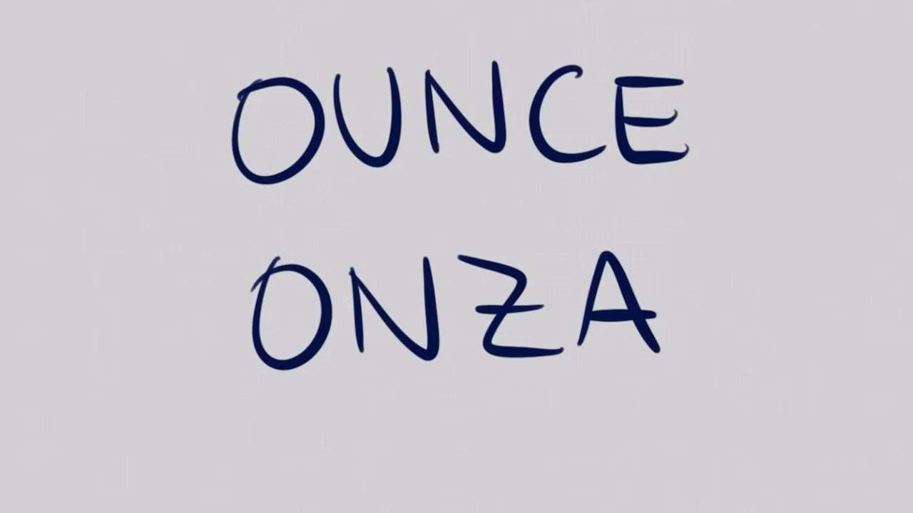 ¿Cuánto es una onza en EEUU?