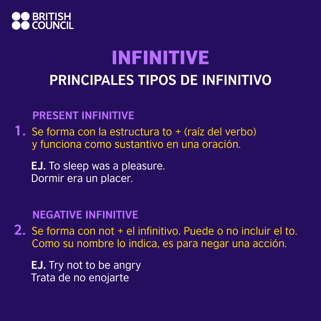 ¿Qué es infinitivo y 10 ejemplos?