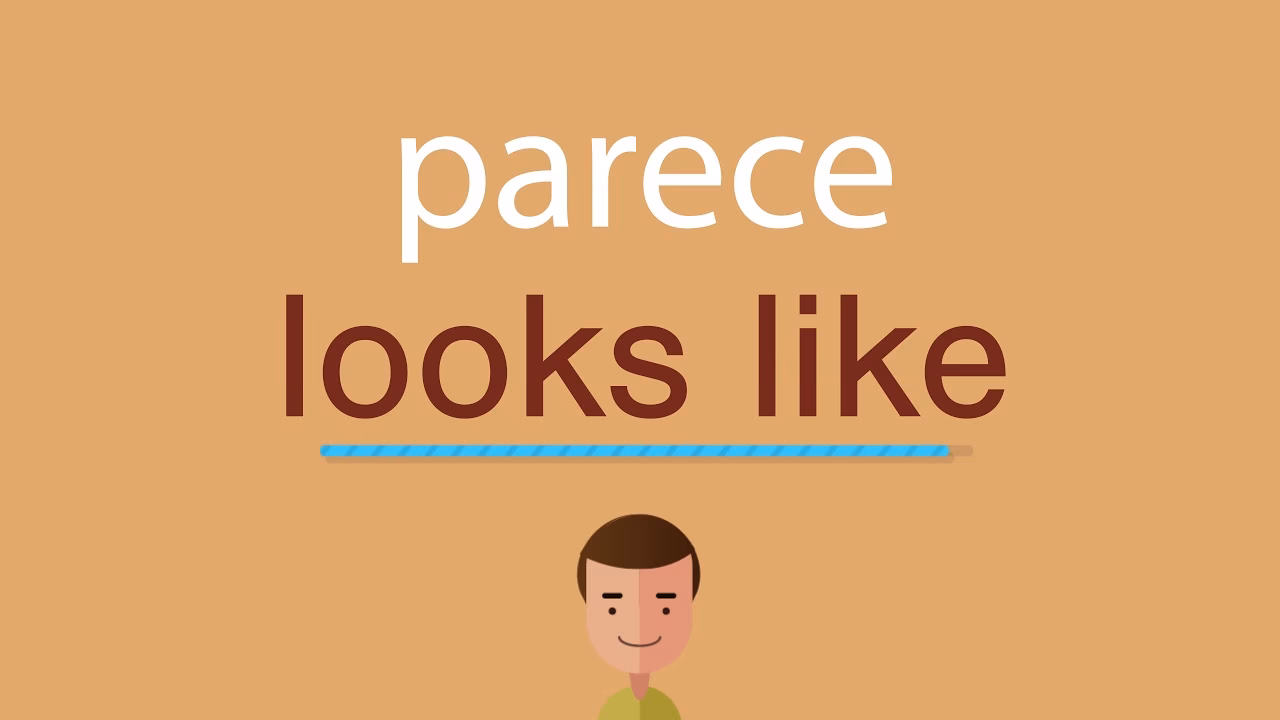 ¿Cómo se le parece en inglés?