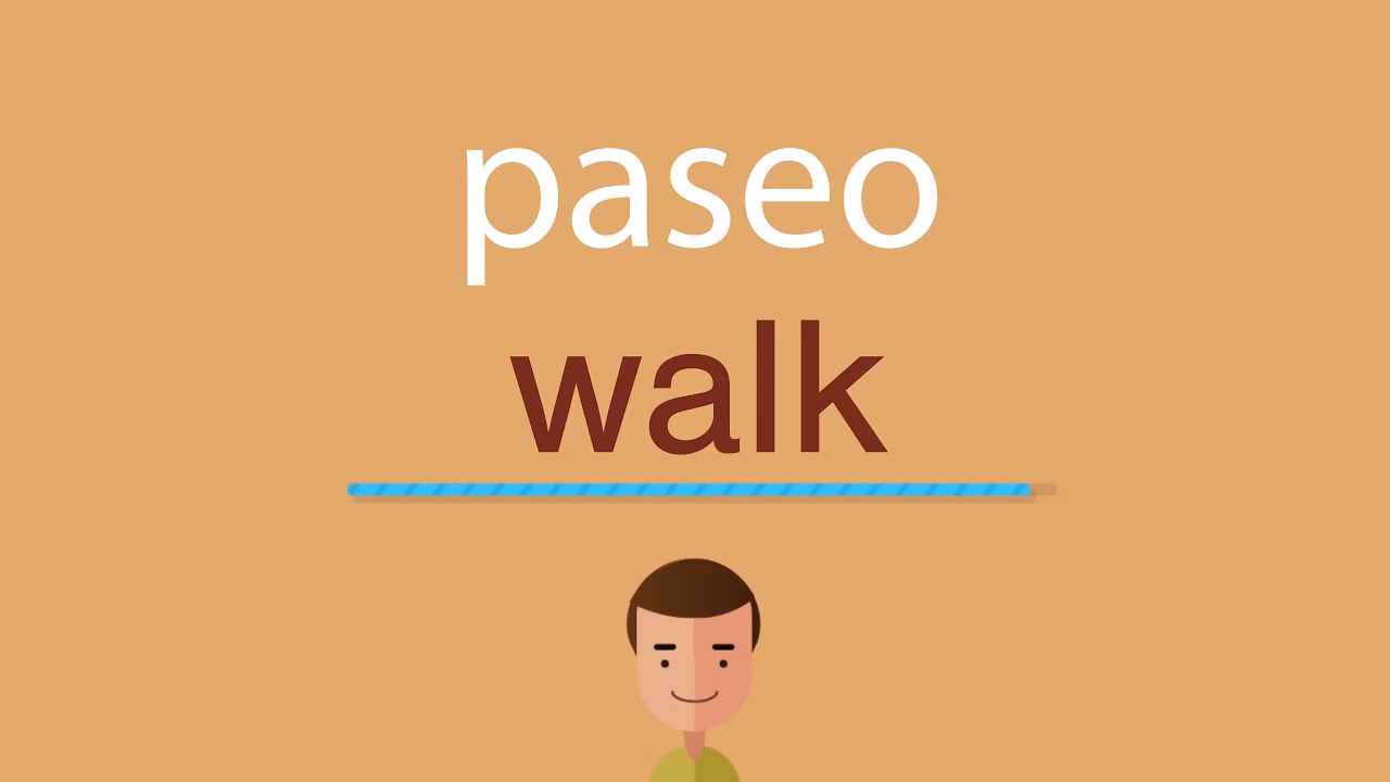 ¿Cómo se dice en inglés dar un paseo?