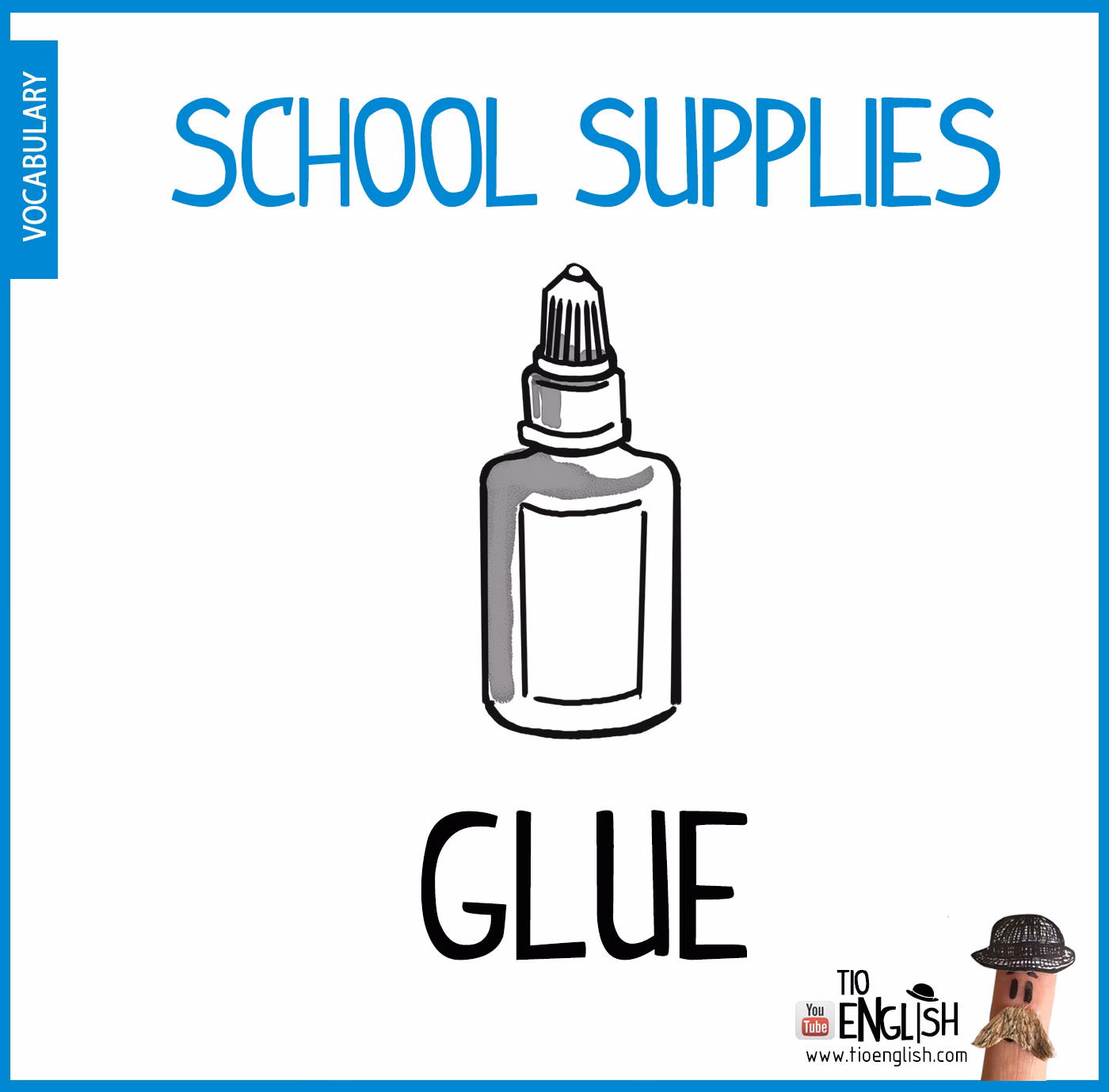 ¿Cómo se dice pegamento en Estados Unidos?