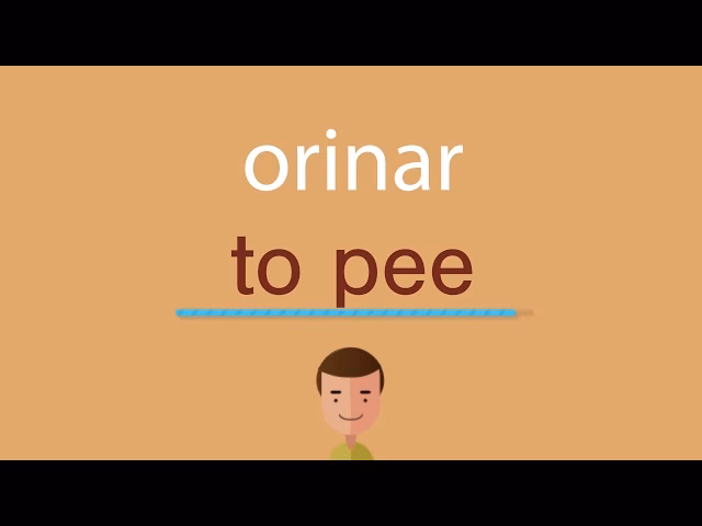 ¿Cómo se dice pis?