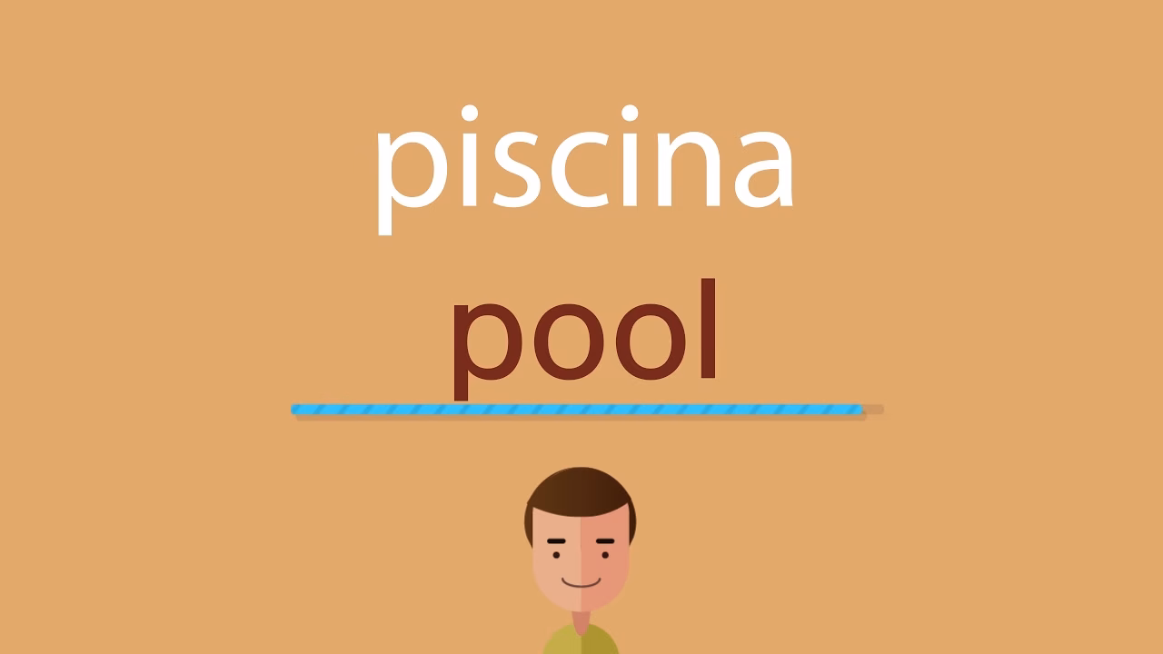 ¿Qué es en inglés swimming pool?