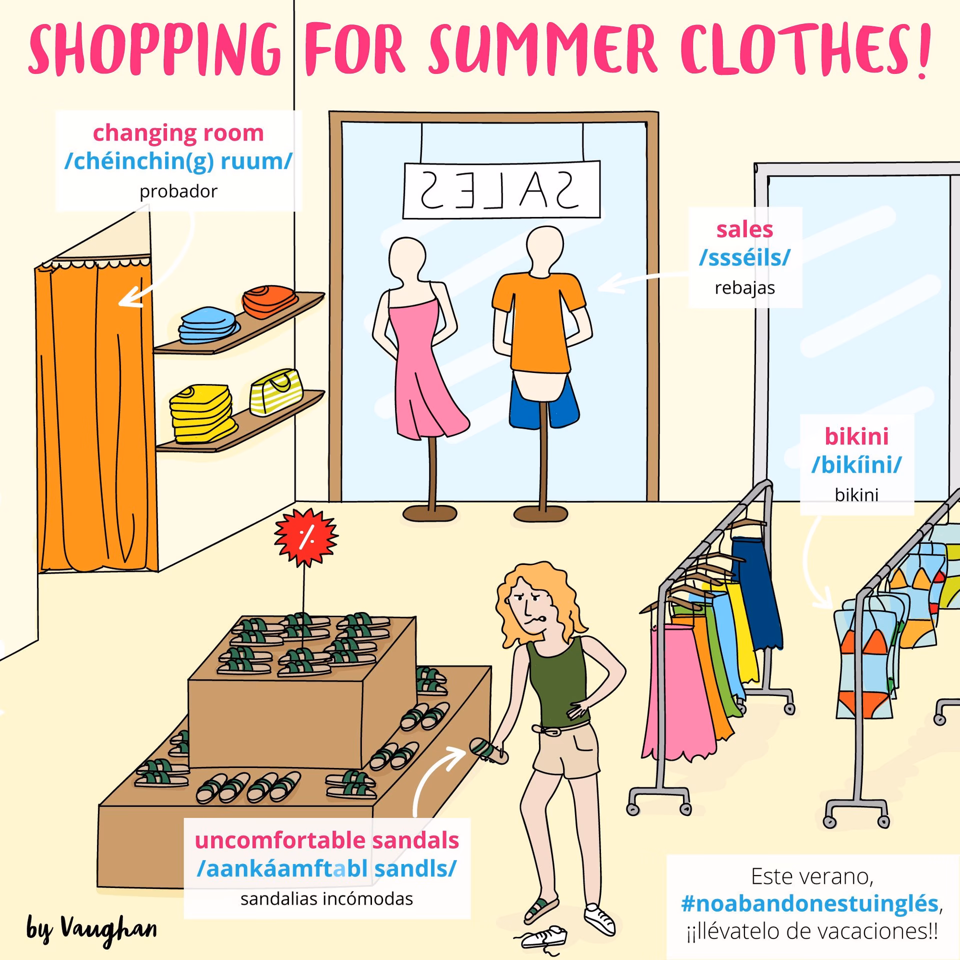 ¿Cómo se llaman los probadores de ropa?