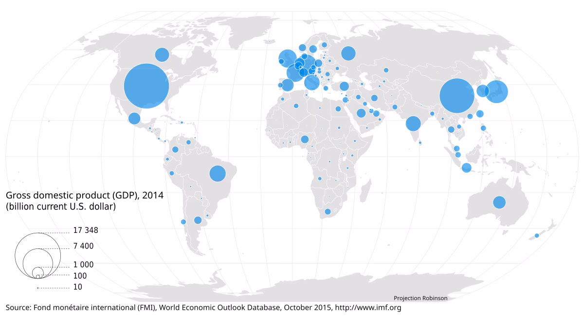 ¿Qué significan las siglas en inglés GDP?