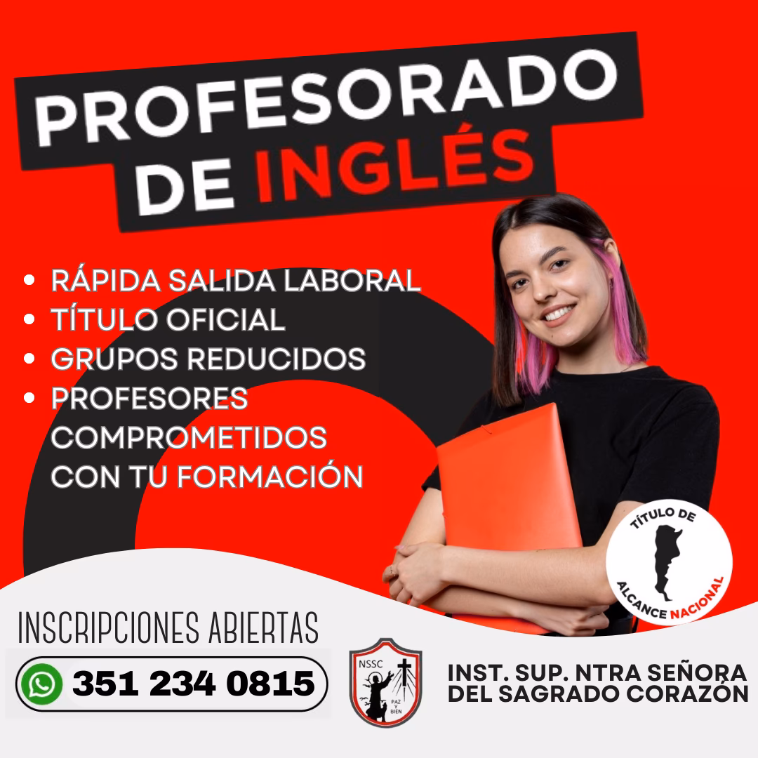 ¿Dónde se estudia Profesorado de inglés en Córdoba?
