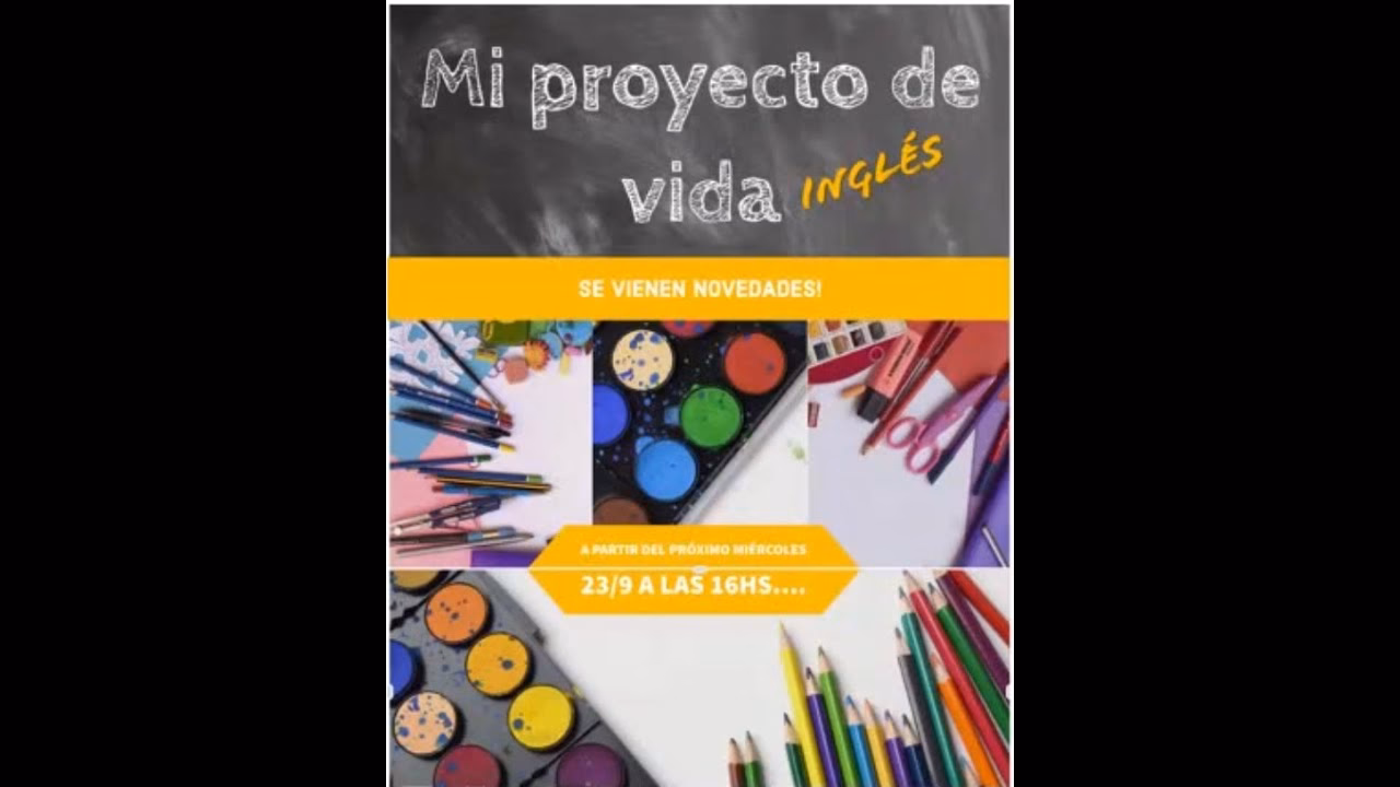 ¿Cómo se dice proyecto de vida?