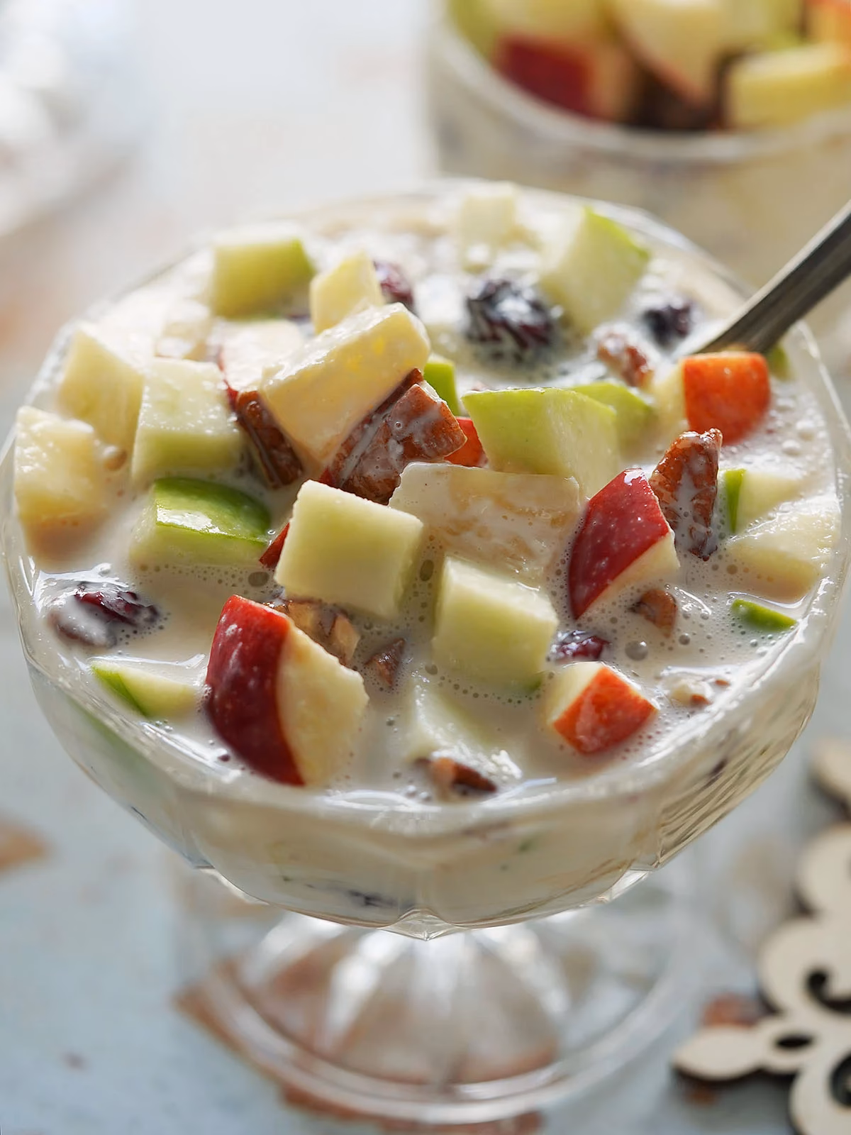 ¿Cuánto cuesta hacer una ensalada de manzana?