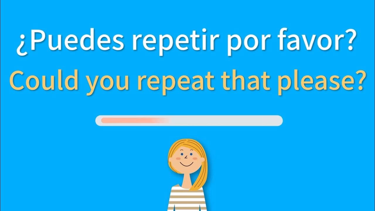 ¿Cómo se dice repetir?