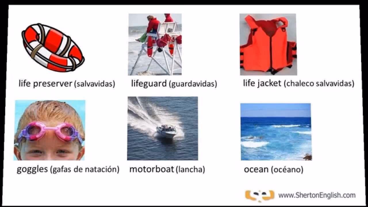 ¿Cómo se dice persona salvavidas en inglés?