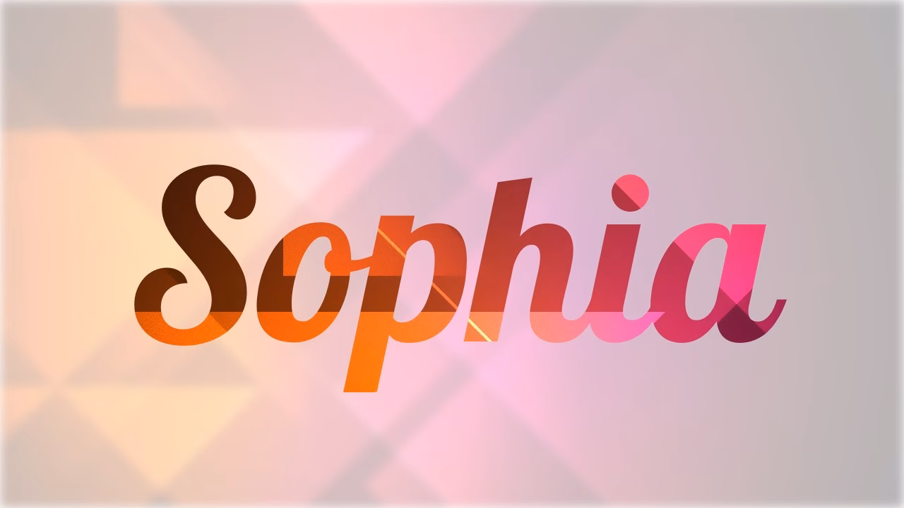 ¿Cómo se le dice sofía en inglés?