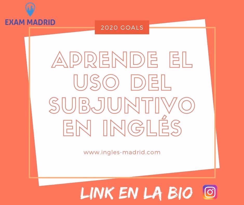 ¿Cómo se usa el subjuntivo en inglés?