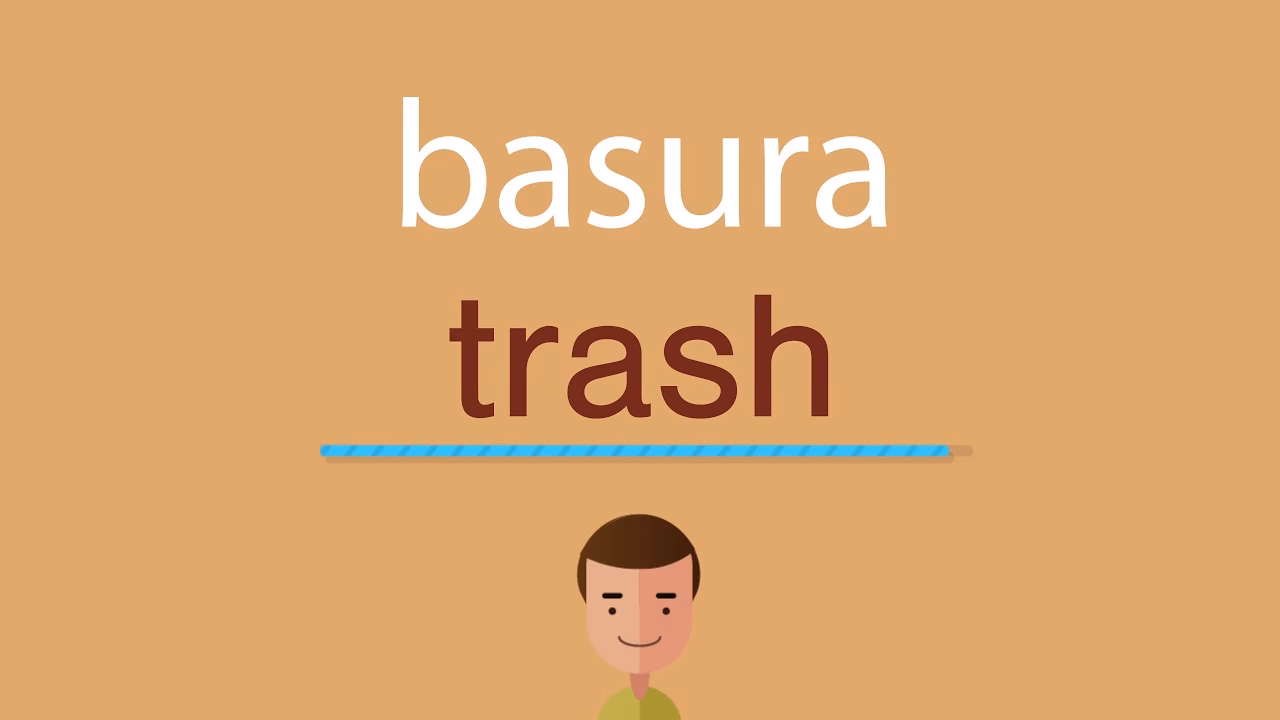 ¿Cómo se les dice a los tachos de basura?