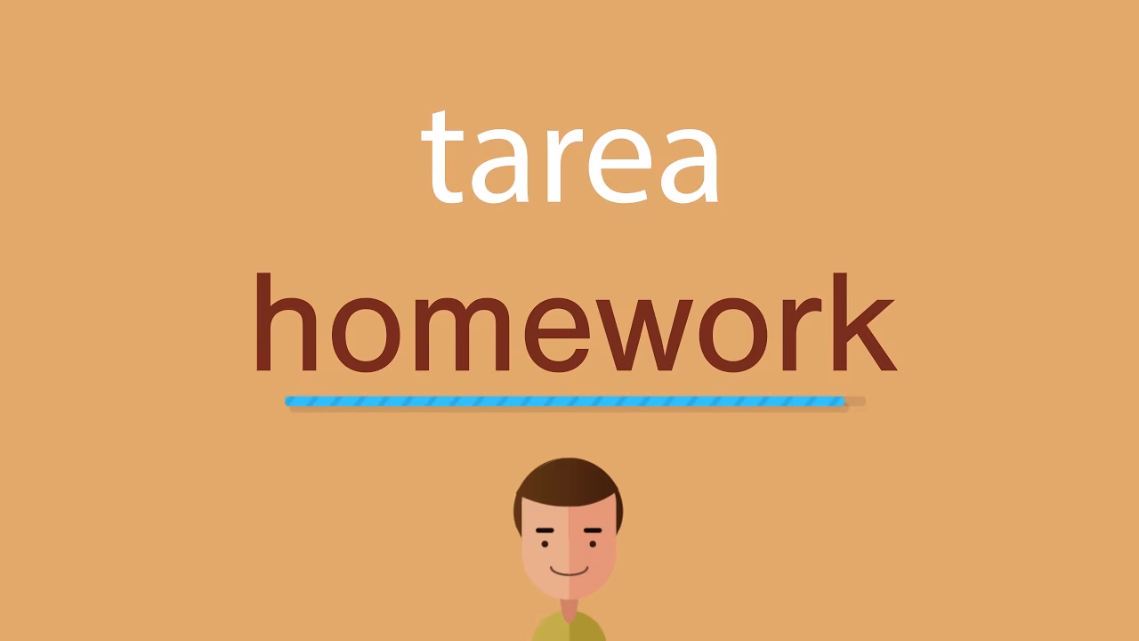 ¿Cómo se dice tarea en inglés de la escuela?