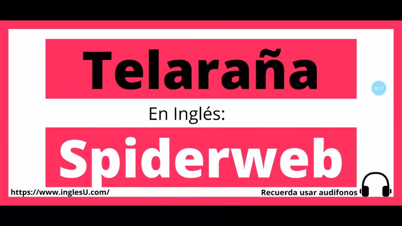 ¿Qué es Telerana en inglés?