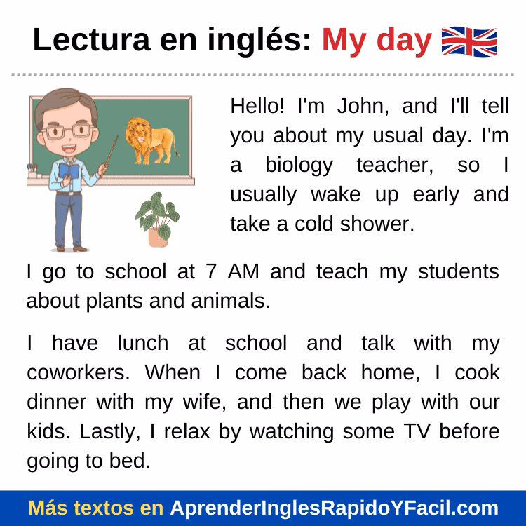 ¿Cómo se llaman los textos en inglés?