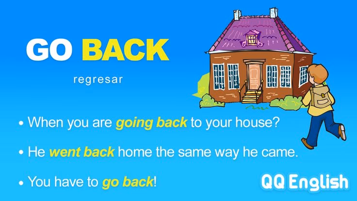 ¿Cómo se escribe regresar a casa?