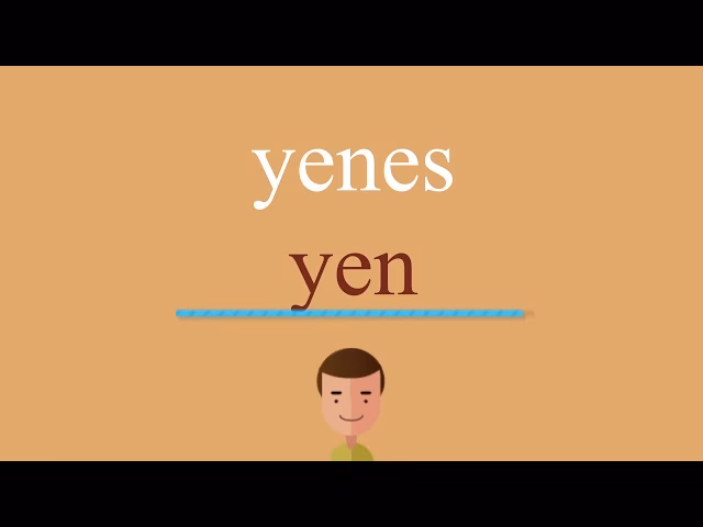 ¿Cómo se escribe la moneda yen?