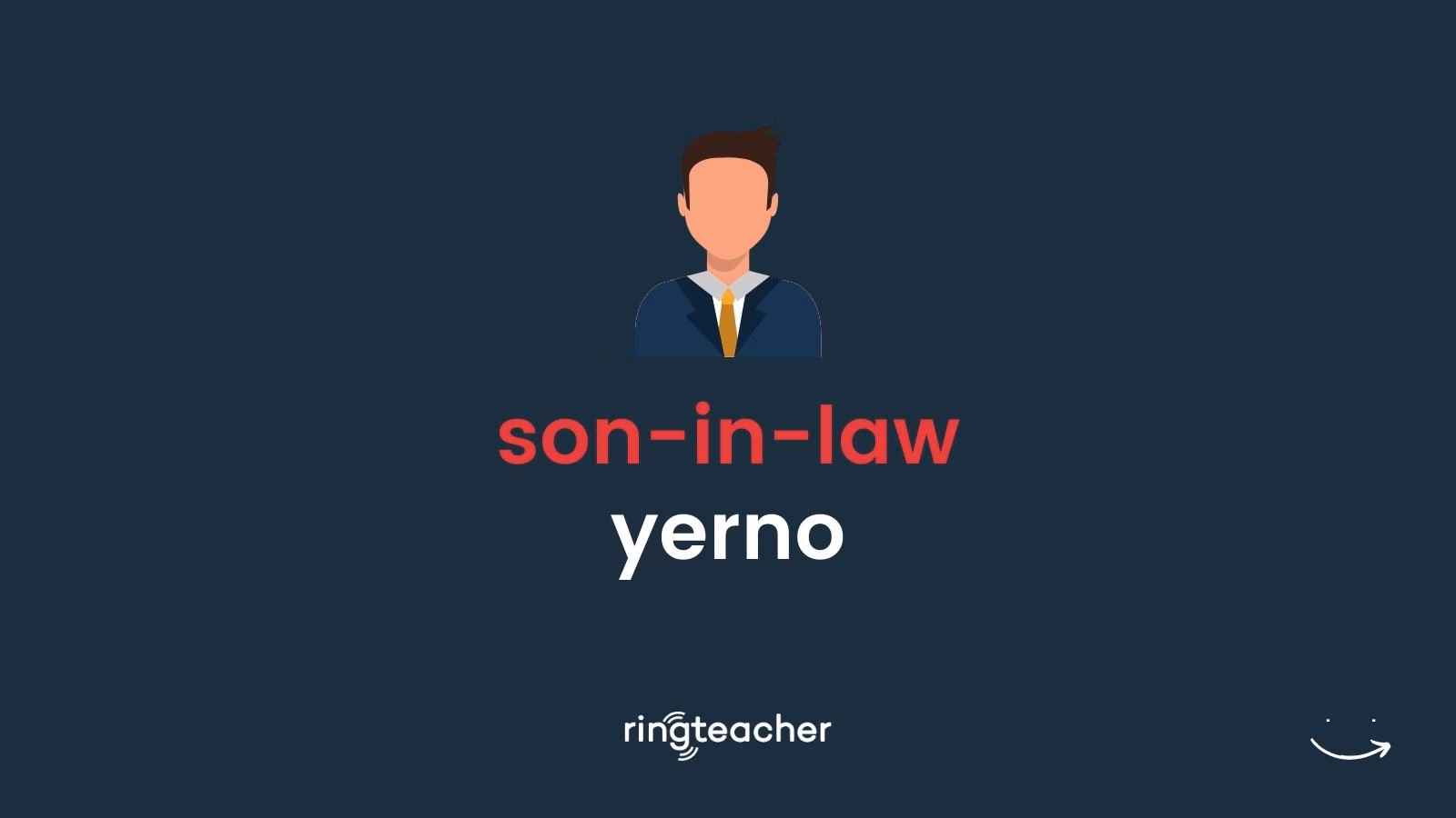 ¿Cómo se dice mi yerno?