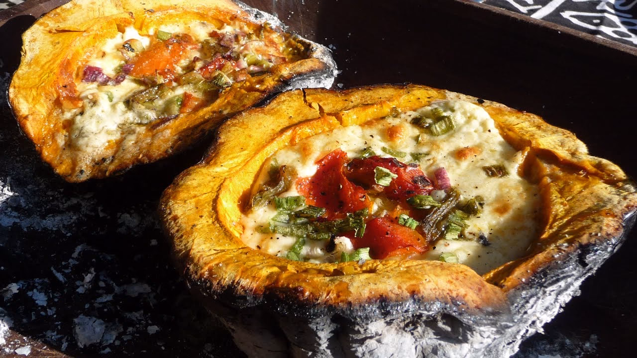 ¿Qué lleva el zapallo italiano relleno?